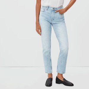 Everlane 90's Cheeky Jean in Vintage Sunbleached Blue (Ankle - Size 29)